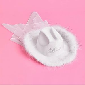 Bride Cowgirl Hat.